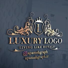 لوگو لاکچری فتوشاپ