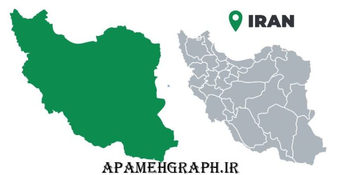 وکتور نقشه ایران
