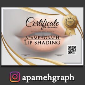 مدرک شیدینگ لب