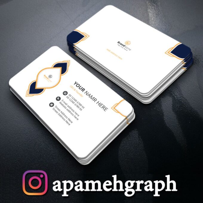 کارت ویزیت طراحی خاص