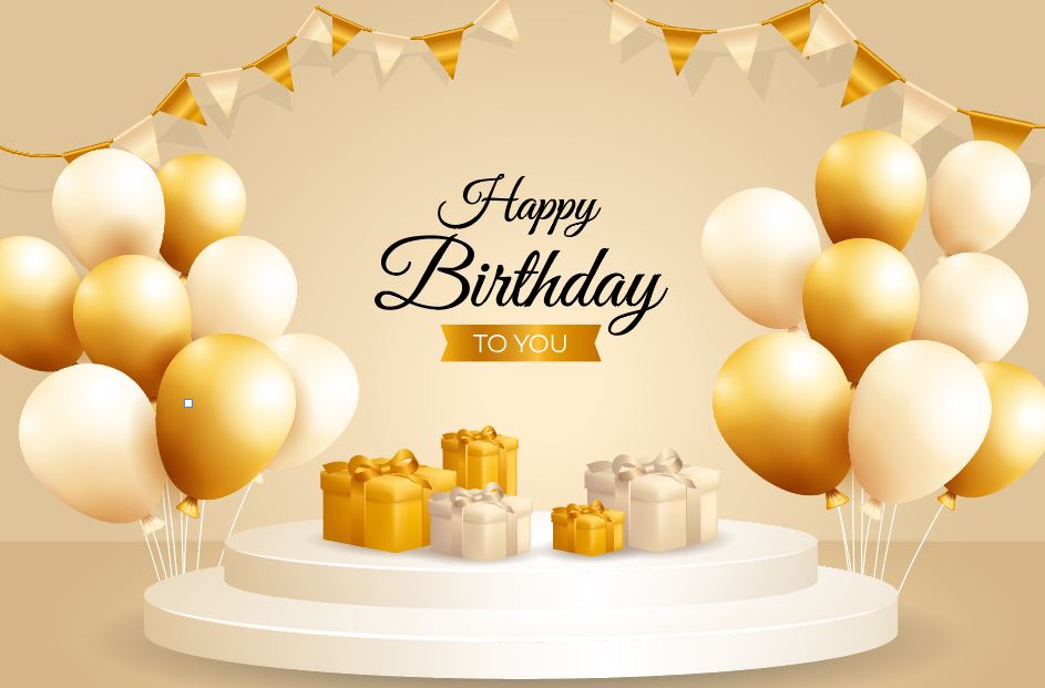 banertavalode1 بنر سفید طلایی تولد