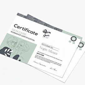 مدرک زیبایی پوست