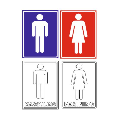 کورل زن و مرد دستشویی