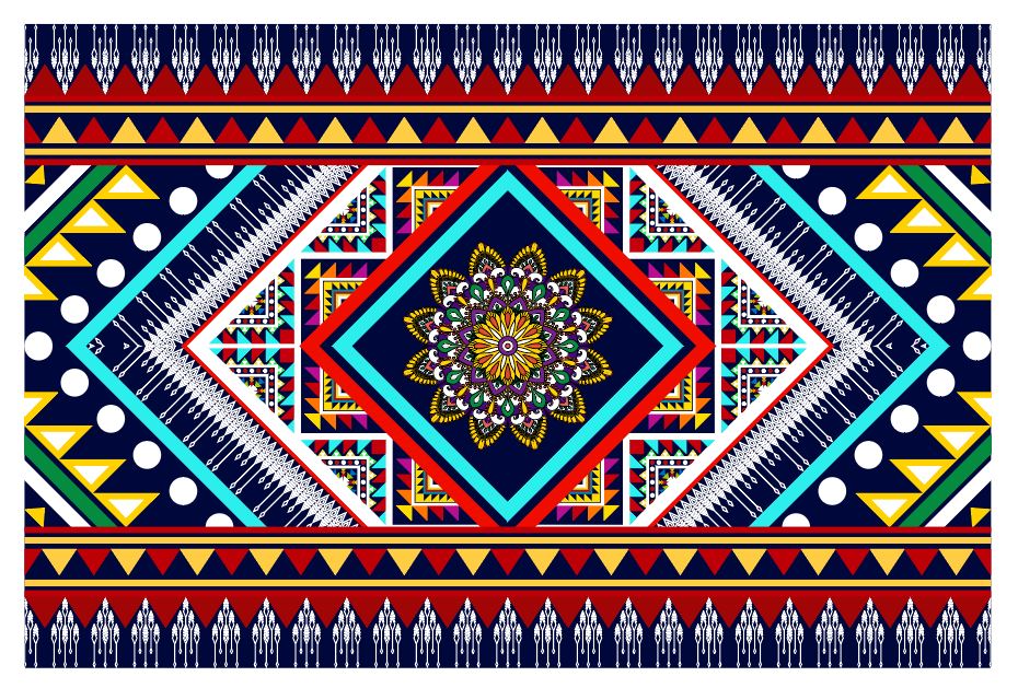 وکتور فرش عشایری
