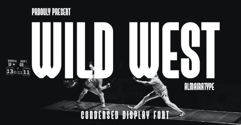 فونت رایگان WILD WEST