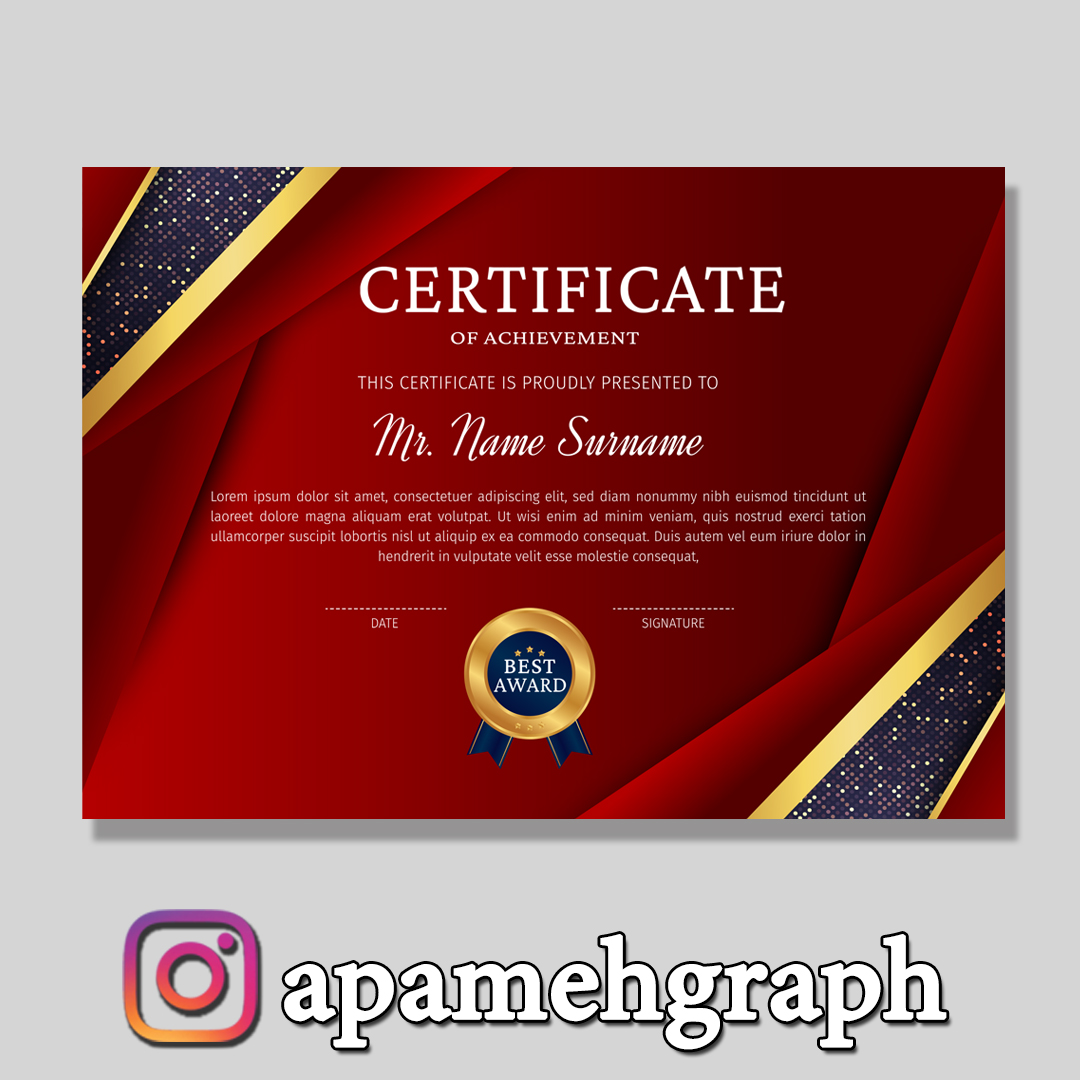 سرتیفیکیت قرمز