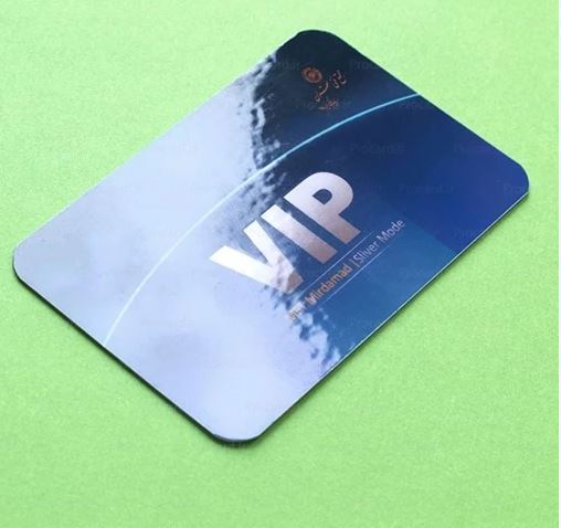 کارت ویزیت لمینت
